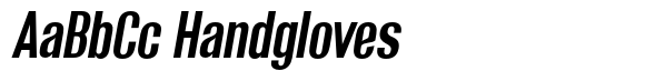 Grivon Bold Slanted Condensed image