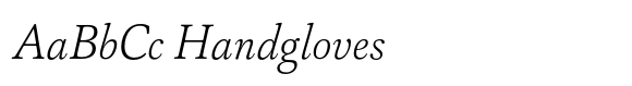 Capricho Extralight Italic image