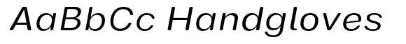 Eunabil Soft Light Expanded Italic image