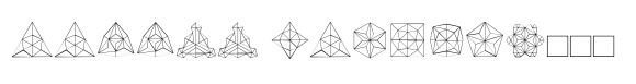 Cristal Dingbats Big Outline image