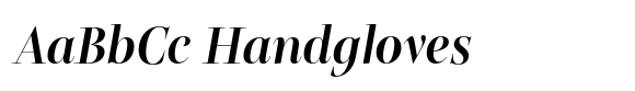 Belda Didone Norm Bold Italic image