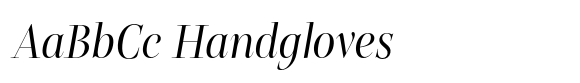 Belda Didone Condensed Book Italic image