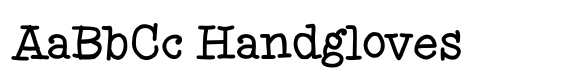 XXII HandTypeWriter Regular image