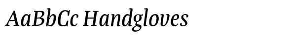 Tanger Serif Narrow Italic image