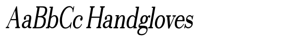 Selmora Grade Condensed Italic image