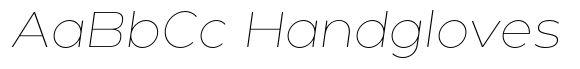Holgada Thin Italic image