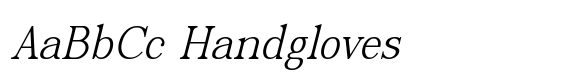 Chandelior Italic image