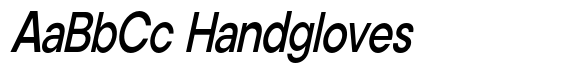 Noverion Sans Medium Slanted Condensed image