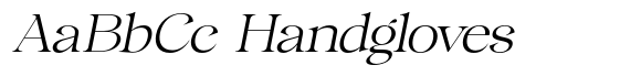 Gentara Extra Light Italic image