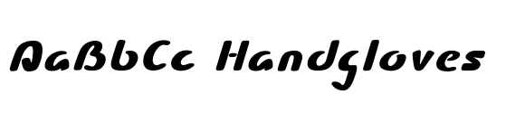 Aqua Bubble Italic image