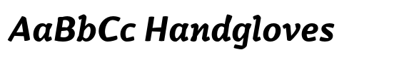 Kamado Bold Italic font sample
