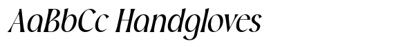 Bokeh Italic font sample