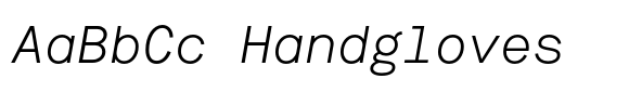 Maison Mono Light Italic image