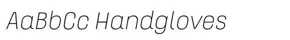 Apron Thin Italic image