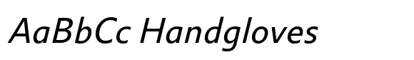 Statement Sans Regular Italic image