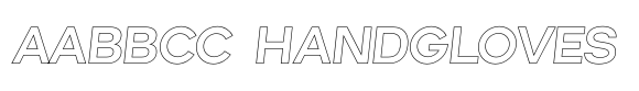 Cargoe Outline Italic image