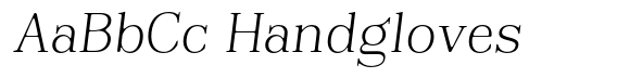 Reigans Soft Extra Light Italic image