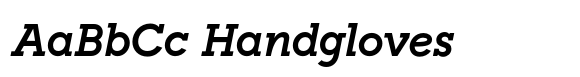 APN Ggantija Bold Italic font sample