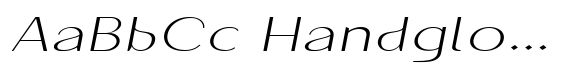 Granvia Ultra Thin Italic Ultra Expanded image