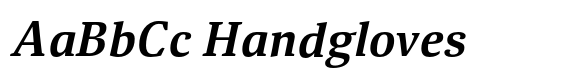 Viale Bold Italic image