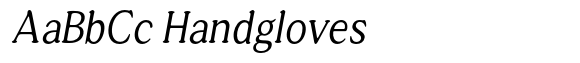 Astheric Extra Light Condensed Italic image