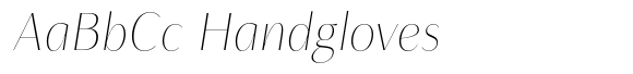 Neue Mylon Light Italic image