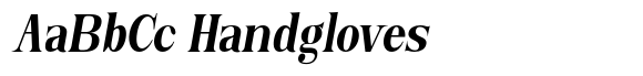 Serapha Serif Bold Condensed Slanted image