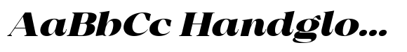 Mugnelis Black Semi Expanded Italic image
