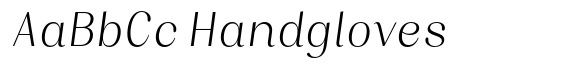Juligraf Sans Light Condensed Italic image