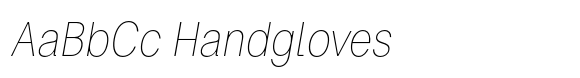 ZT Hoky Thin Semi Condensed Italic image