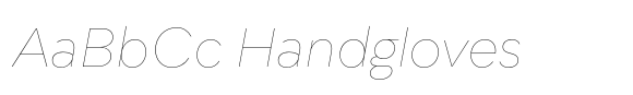 Qualion Neue Hairline Oblique font sample