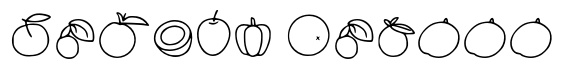 Fruit tale lineart Regular image