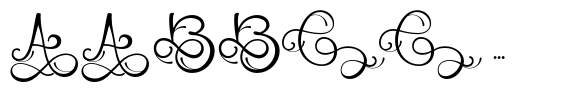 Monogram Challigraphy Splash Long 14 image
