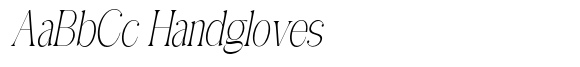 Galmiten Light Condensed Slanted image