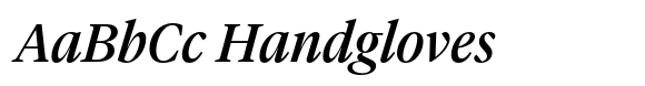 Vitruv Headline Medium Italic font sample