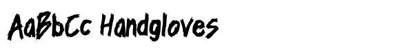 Monster Werewolf font sample