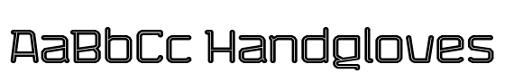 Bigante  Inline Medium font sample