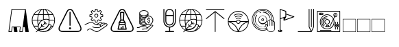 Thyga  Icons Dingbats image