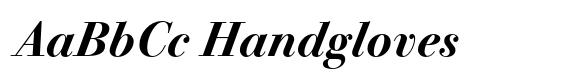 Bodoni PT Display Bold Italic image