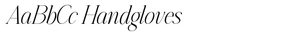 Aumiller Serif Extra Light Italic image