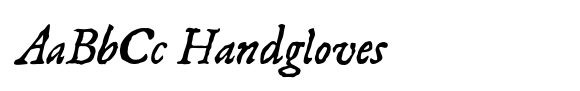 Malvolio Antique Italic image