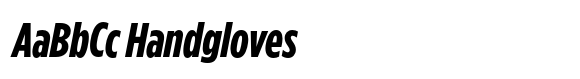 Gotham Condensed Extra Bold Italic image