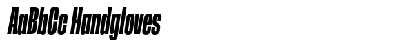 Herokid Italic Bold Ultra Condensed image