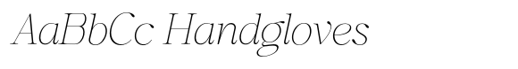 Shiffont Serif Thin Italic image