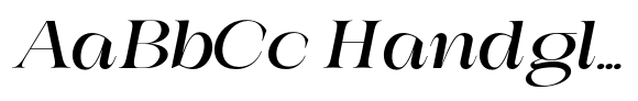 Medvilea Editorial Italic Expanded Regular image