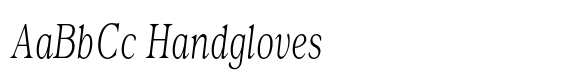 Imagin Condensed Italic image