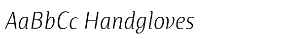 Artigua Extra Light Italic image