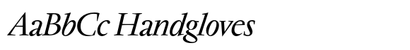 Vendome SH Regular Italic image