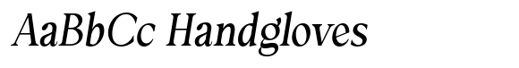 Cadera Extra Condensed Slanted image