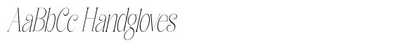 Glagter Thin Condensed Slant image